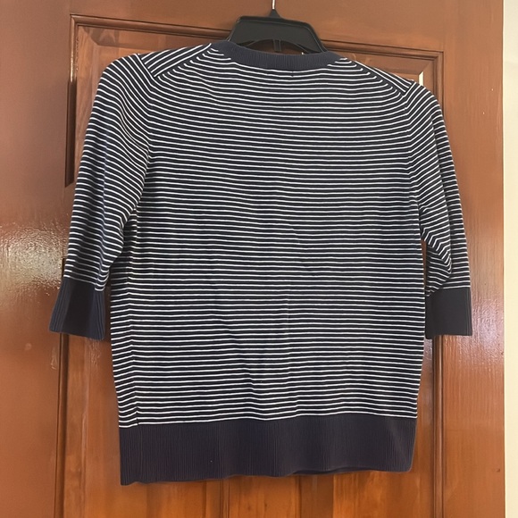 Merona large quarter sleeve button up sweater - Picture 2 of 3